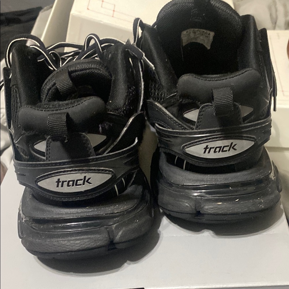 Balenciaga Black Trail Sneakers - Picture 2 of 3